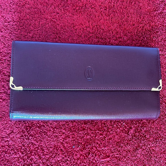 Authentic Cartier wallet clutch - Picture 1 of 8